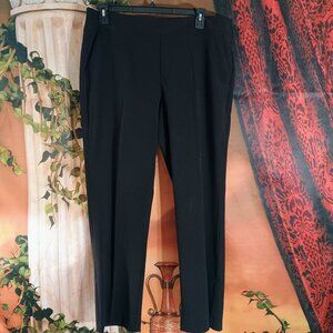 EUC: Time & Tru Sz XXL Black Comfortable Stretch Pull-On Career Pants